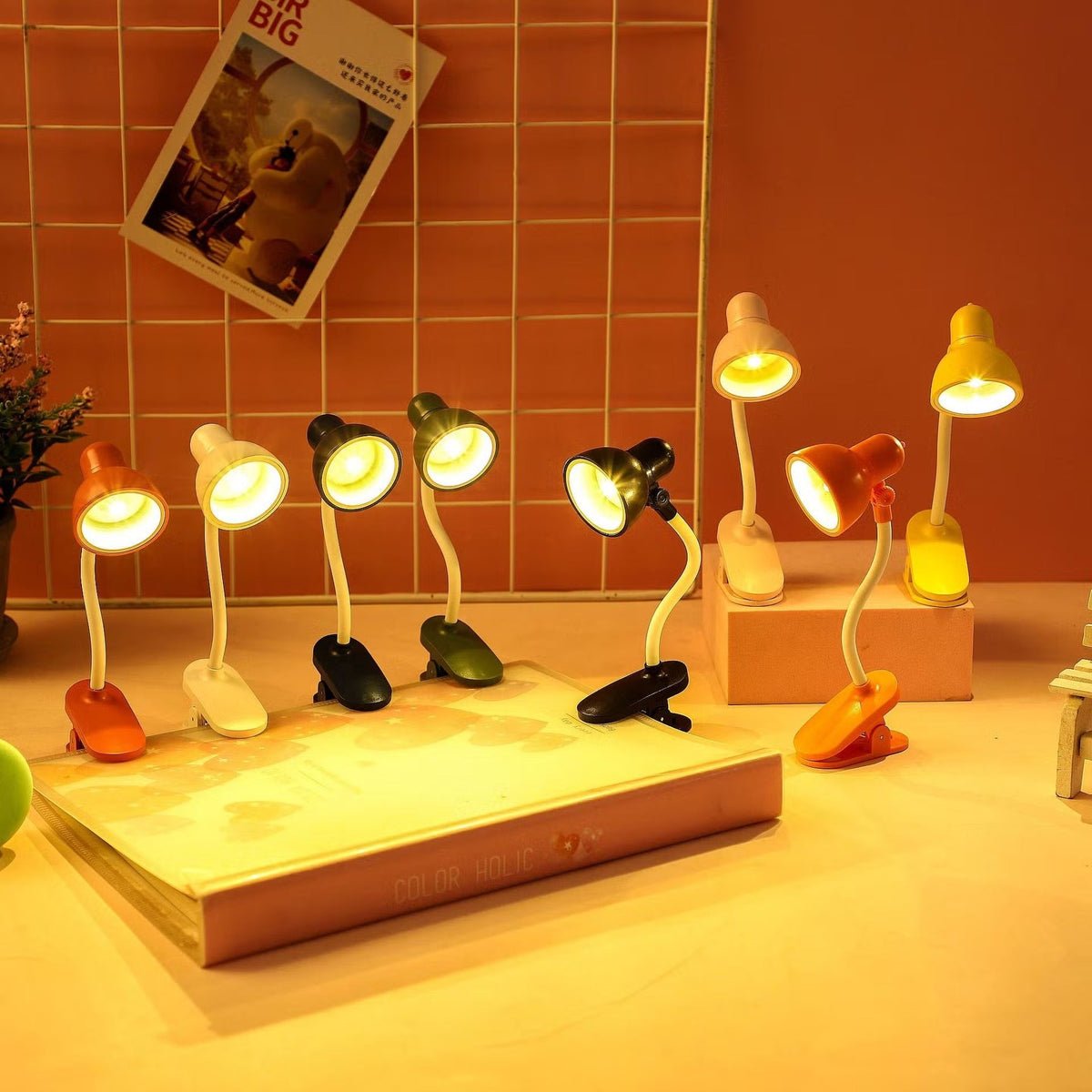 Mini Foldable LED Book Light for Reading product image 8