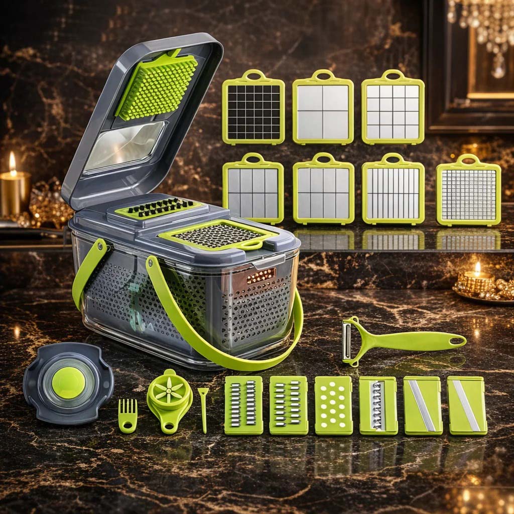 22-in-1 Multifunctional Vegetable Cutter and Chopper Set product image 9