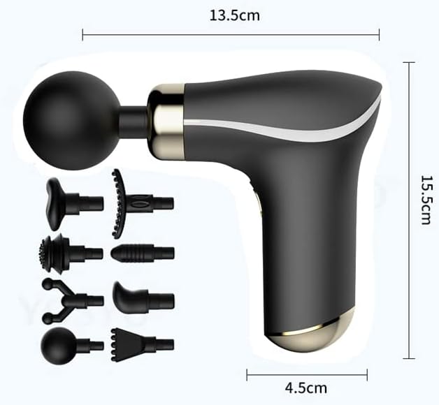 Deep Tissue Massage Gun with Brushless Motor, Type-C Fast Charging product image 3