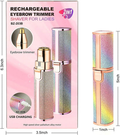 2 in 1 Rechargeable Eyebrow Hair Remover product image 4