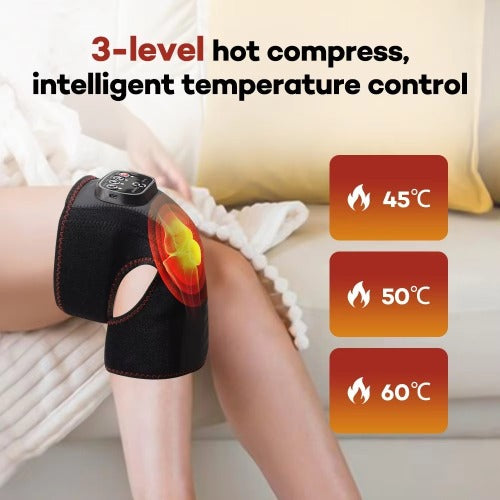 Wireless Heated Knee Massager with Air Pressure Compression product image 4
