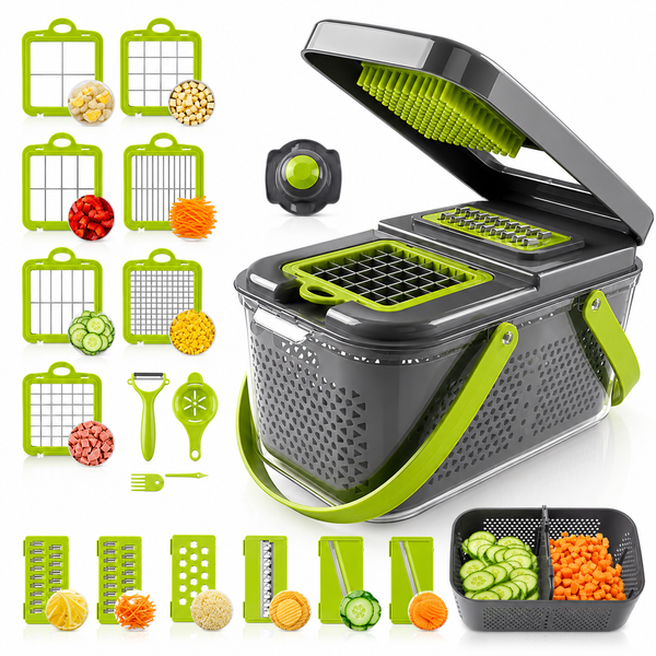 22-in-1 Multifunctional Vegetable Cutter and Chopper Set product image 1