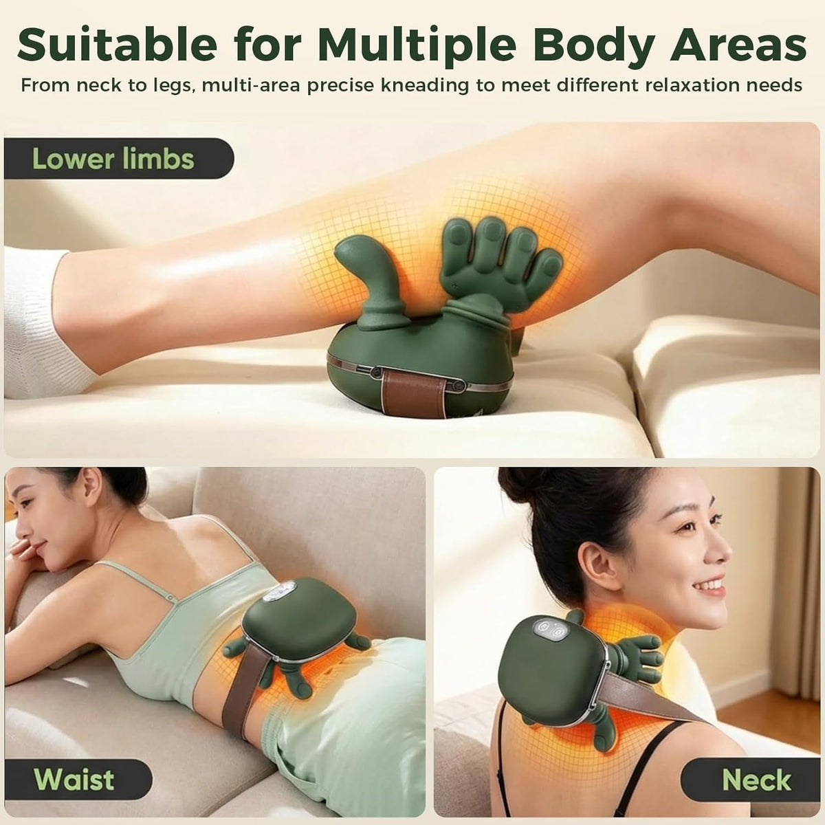 Wireless Neck and Shoulder Massager with Heat product image 5