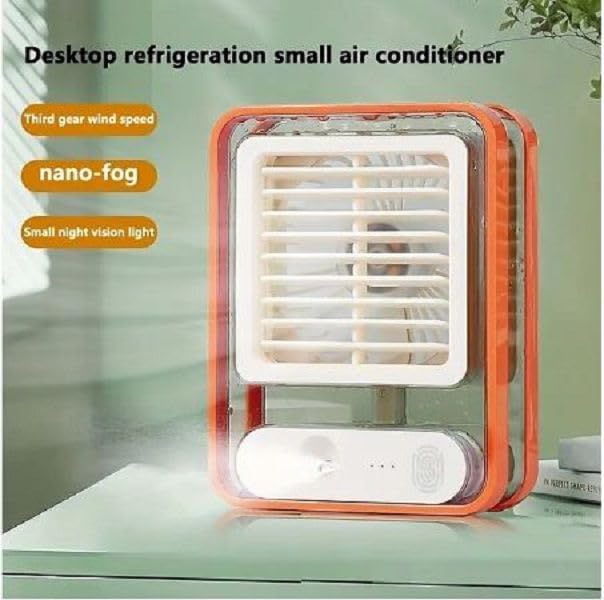 Portable Misting Desk Fan with LED Night Light product image 5