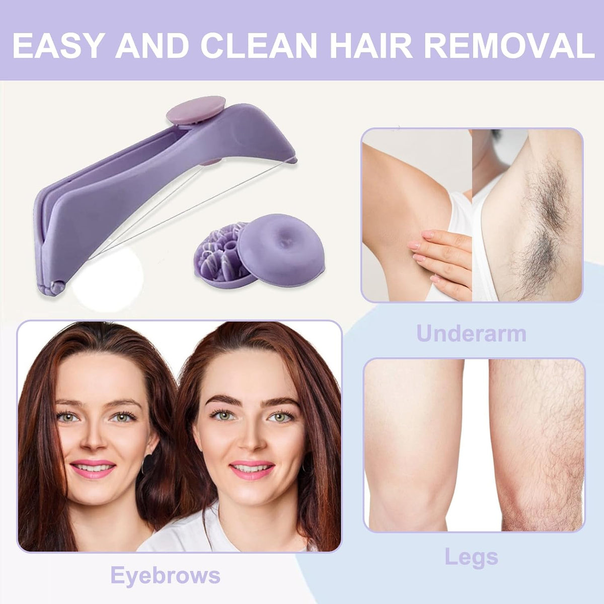 Manual Facial Threading Hair Removal Tool for Women product image 8