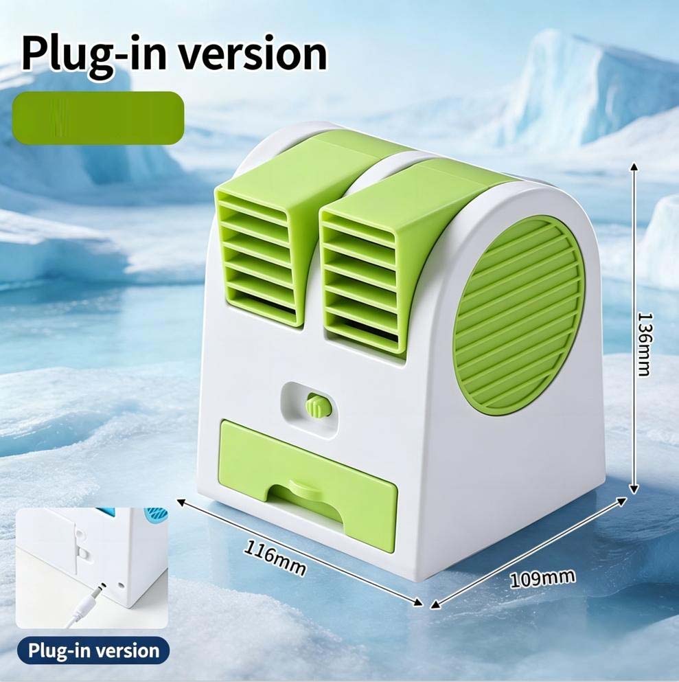 Portable USB Mini Air Cooler Fan with Water Cooling Function (Multi-Colour) product image 4