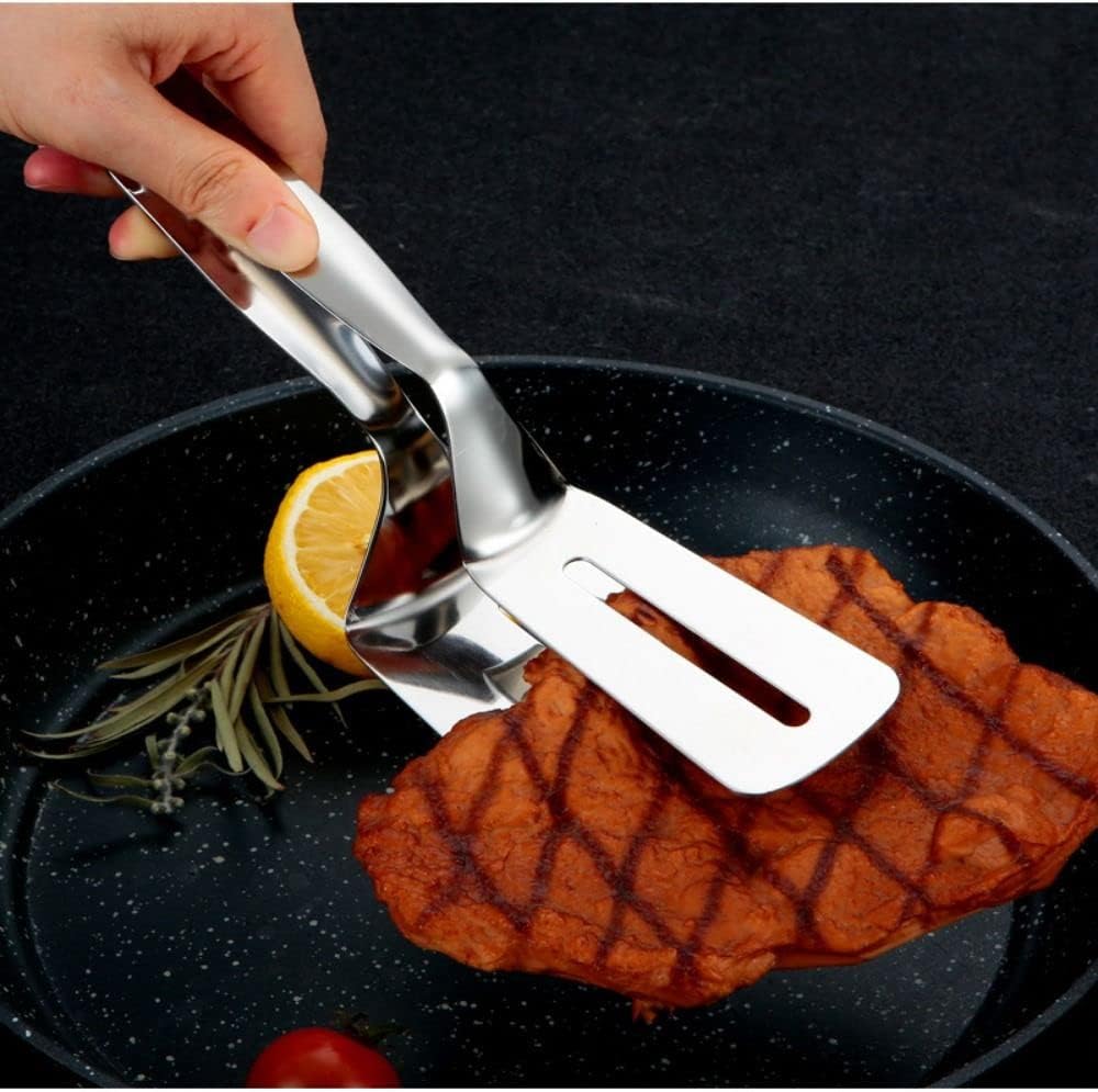 3-in-1 Stainless Steel Cooking Tongs Spatula product image 4