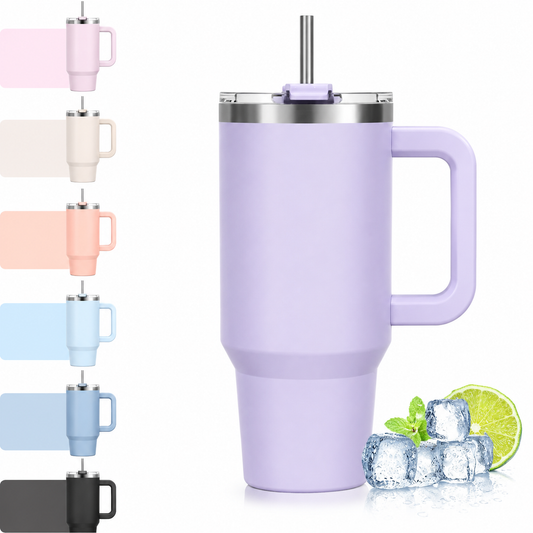 40 oz Stainless Steel Thermal Travel Mug product image 1