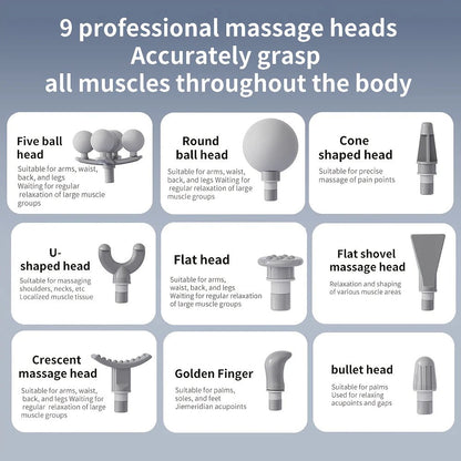 Rechargeable Massage Gun with 6-Speed Settings product image 9