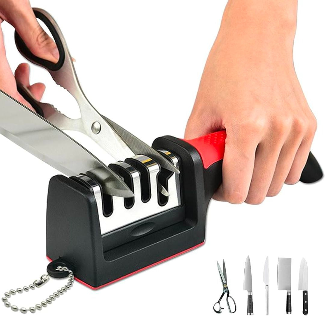 Professional Knife and Scissors Sharpener with Non-Slip Base product image 2