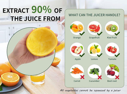 Portable Electric Citrus Juicer USB Rechargeable Wireless Orange product image 3