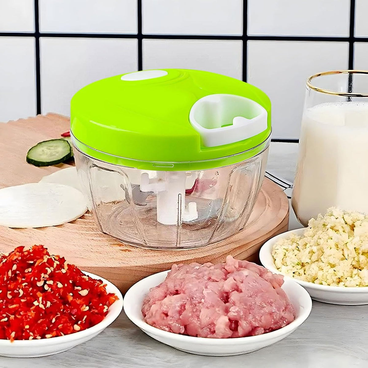Manual Hand Pull Vegetable Chopper and Food Processor product image 6