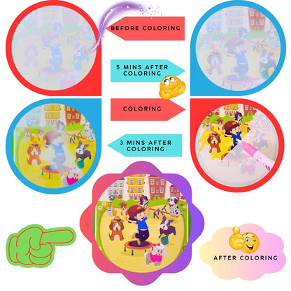 Reusable Water Drawing Magic Book for Kids Ages 2–5 product image 5