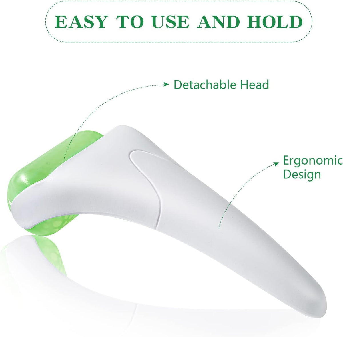 Reusable Ice Roller for Face and Eyes, Cooling Facial Massage Tool for Skincare product image 3