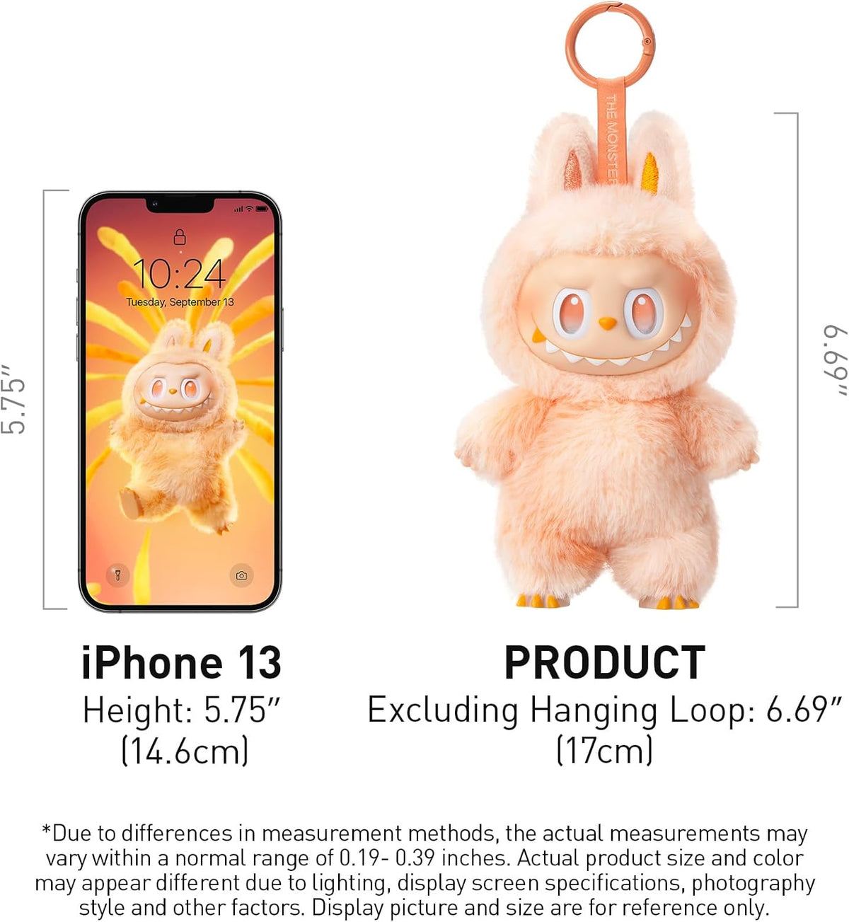 Labubu Doll Mystery Plush Collectible Blind Box Toy with Hanging Loop product image 4