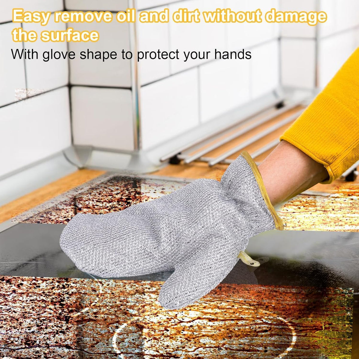 Steel Wire Kitchen Cleaning Glove product image 4