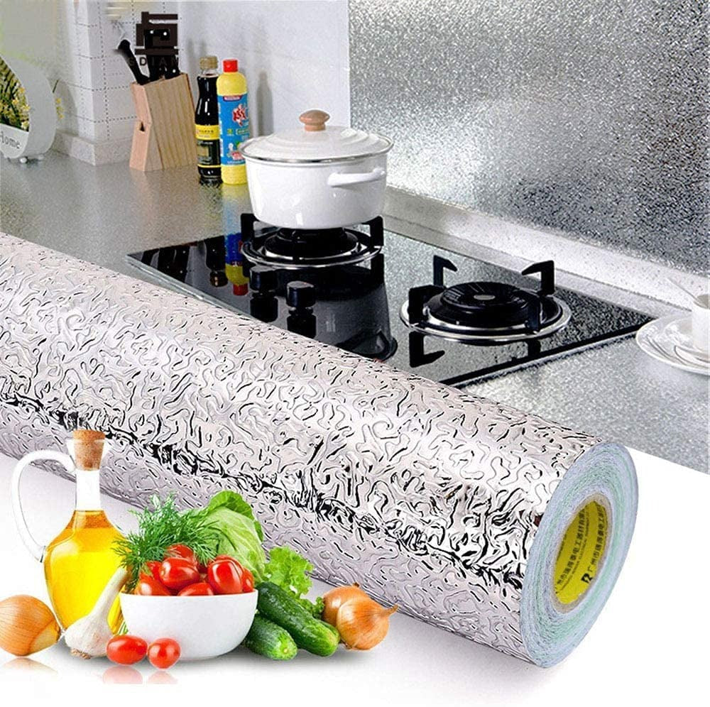 Waterproof Oil-Proof Aluminum Foil Kitchen Wall Sticker product image 2