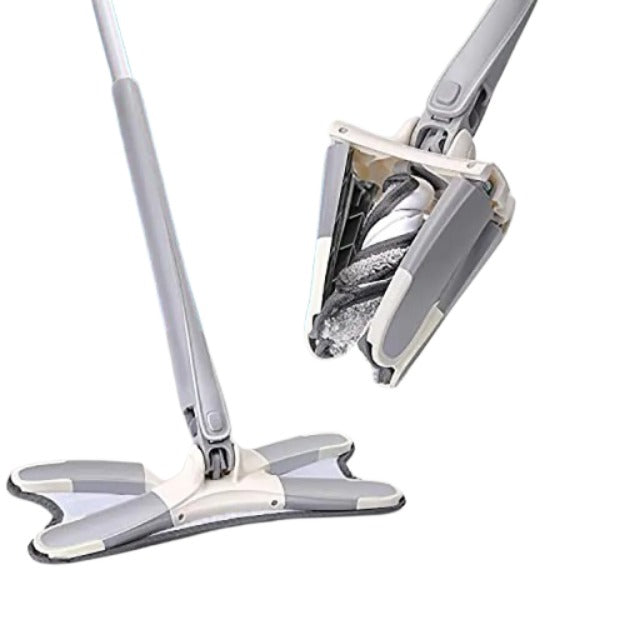 Twisted X-Type Microfiber Floor Mop with Self-Wringing System product image 2
