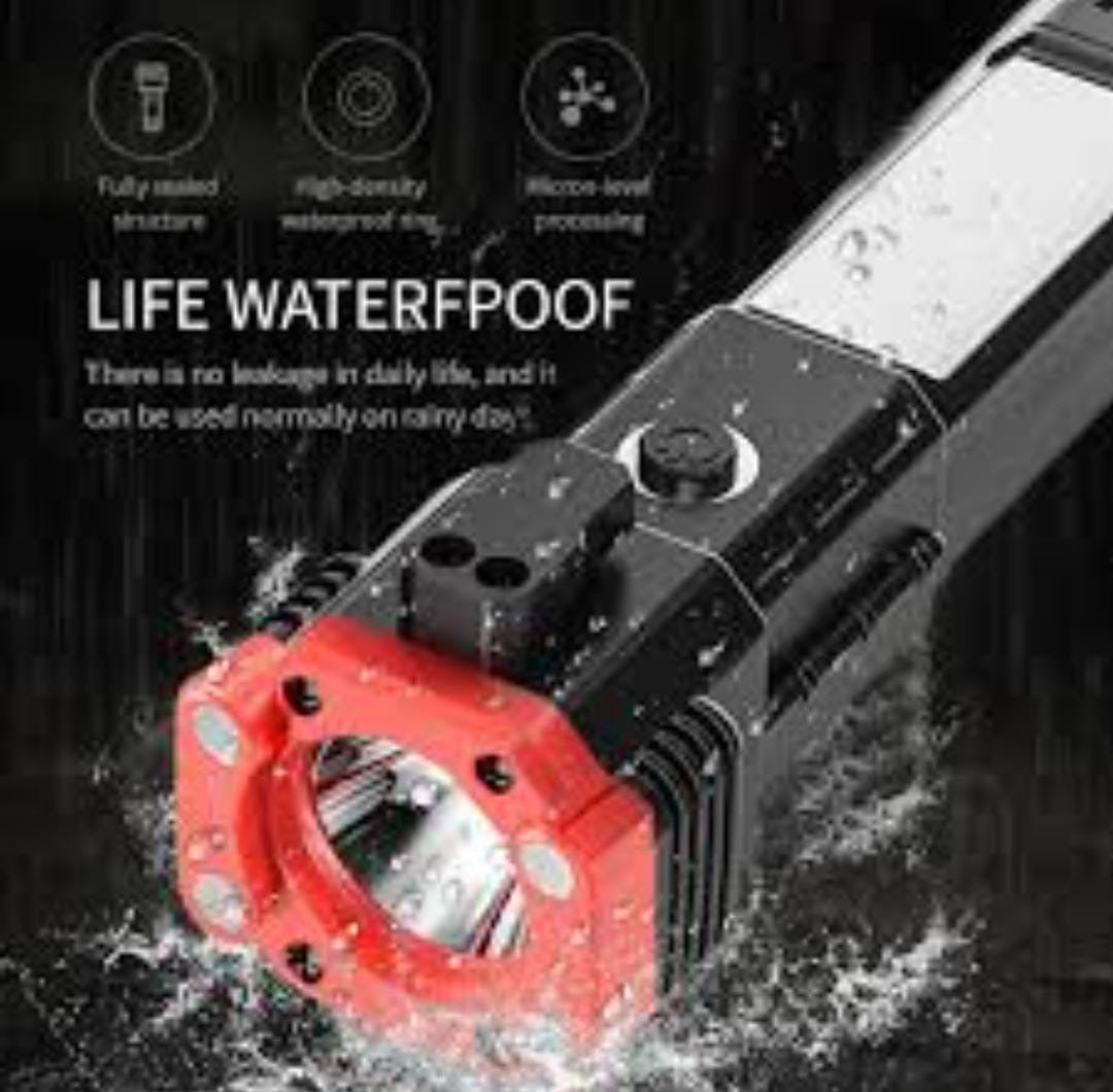 Multifunction Rechargeable LED Flashlight with Power Bank product image 5
