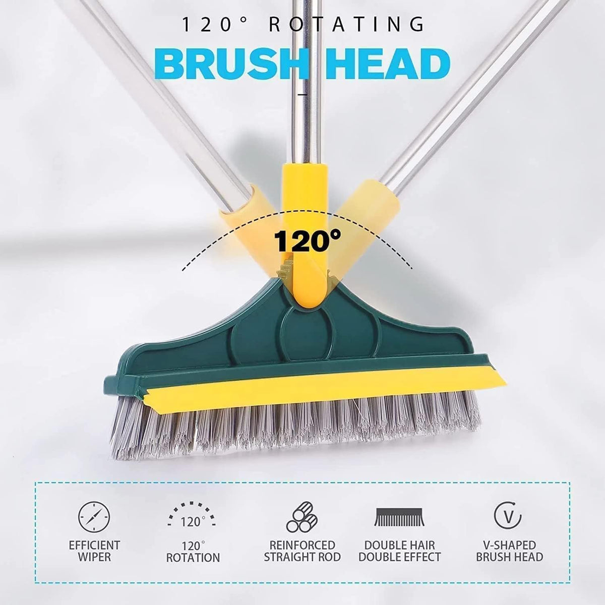 Bathroom Cleaning Brush with Long Handle product image 4