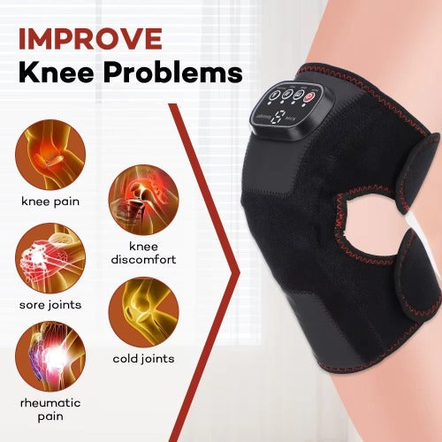 Wireless Heated Knee Massager with Air Pressure Compression product image 5