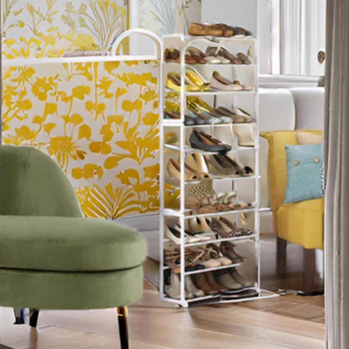 10-Tier Tall Shoe Rack Storage Organizer product image 4