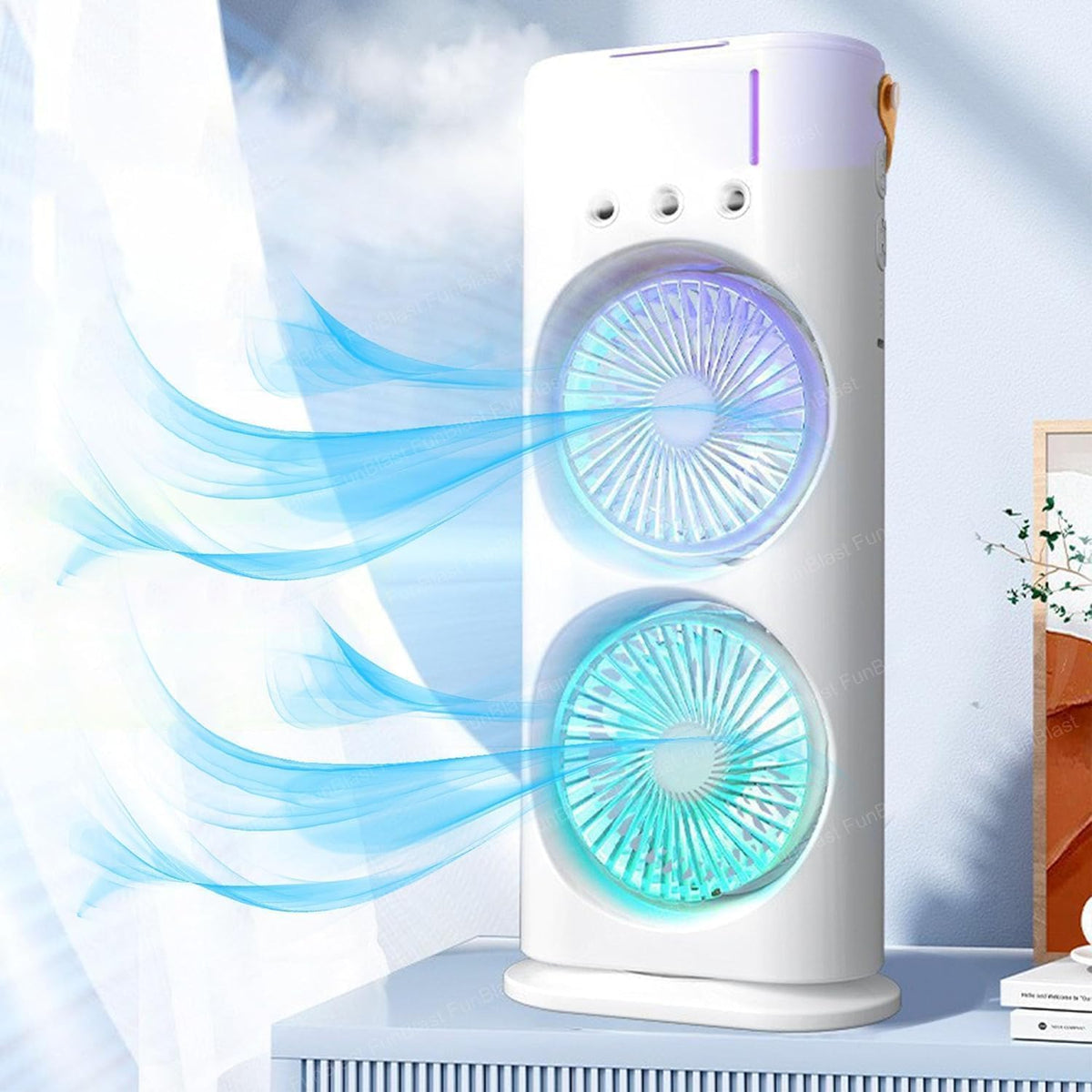 Portable Air Cooler Mini Fan with 3 Mist Spray Modes product image 9