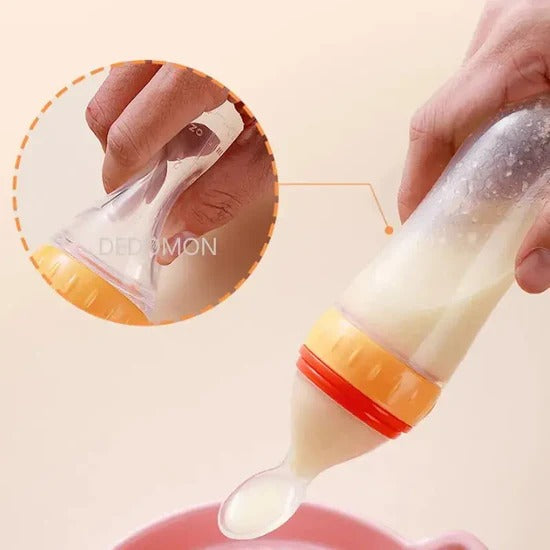 Silicone Baby Spoon Feeder Bottle product image 5