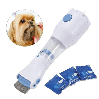 Electronic Hair and Scalp Comb with Disposable Filter System product image 4