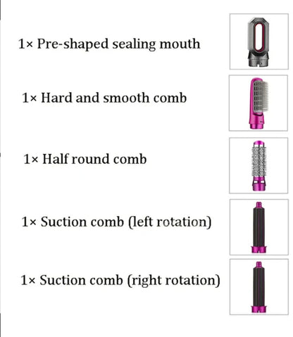 5-in-1 Hair Styler and Dryer Brush Set product image 7