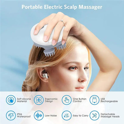 Electric Scalp Massager with Kneading & Vibration product image 6