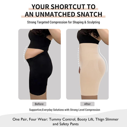 High Waisted Plus Size Shapewear Shorts for Women product image 6