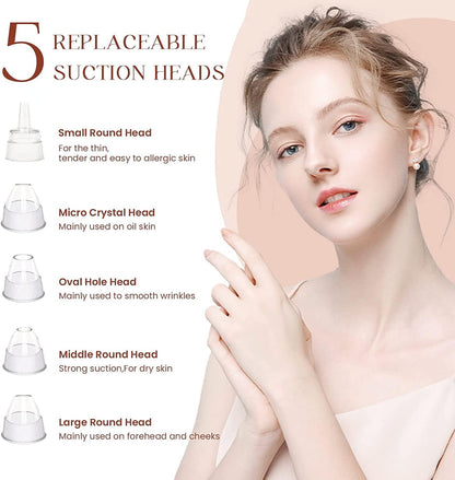 Rechargeable Electric Facial Cleansing Brush with 4 Interchangeable Brush Heads product image 6