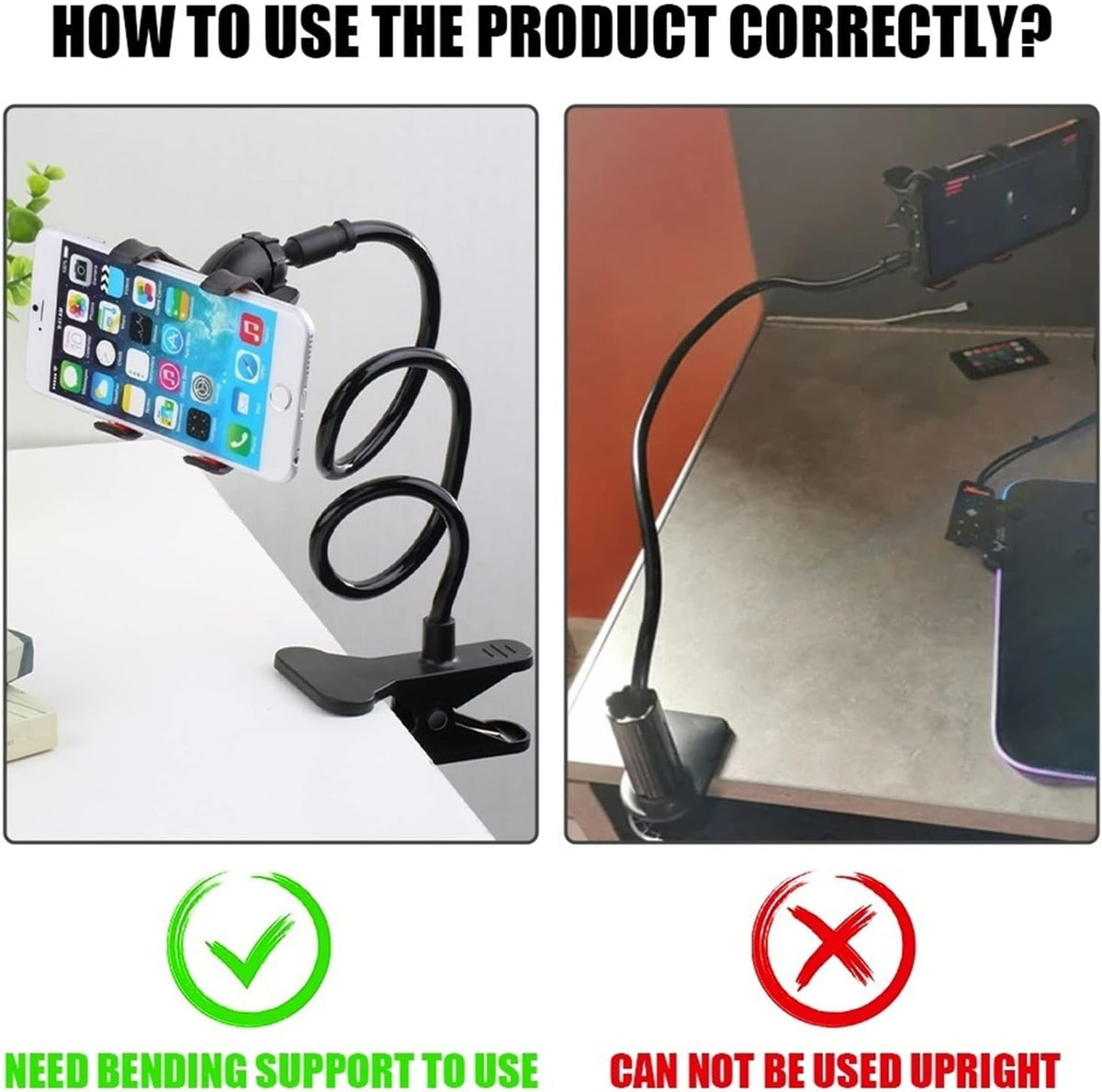 Flexible Adjustable Mobile Phone Holder Stand product image 4