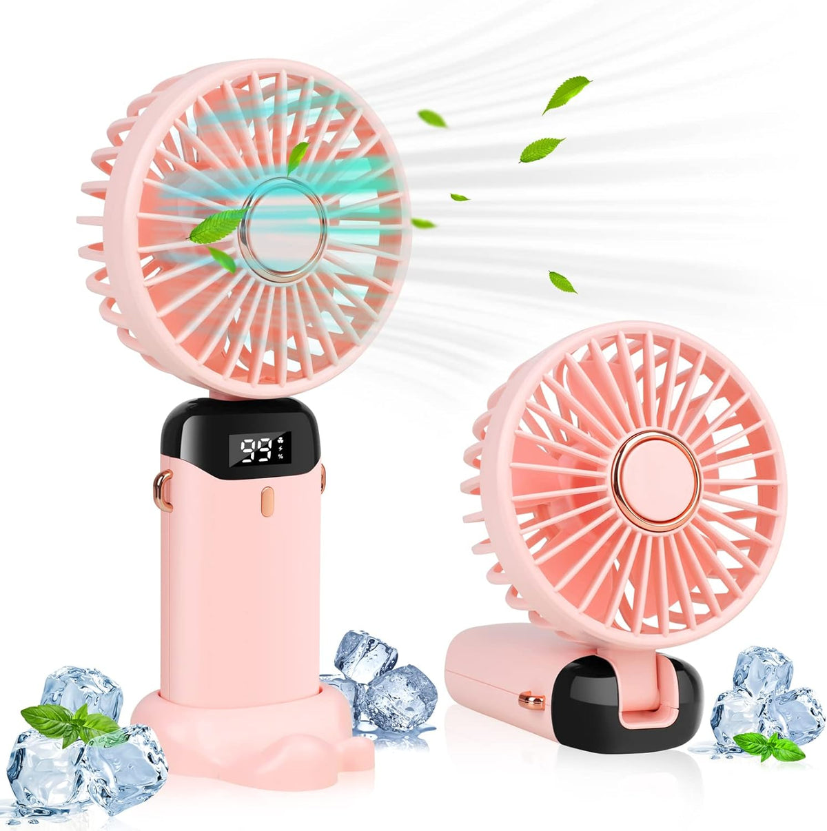 Portable Handheld Fan with 4000mAh Rechargeable Battery product image 2