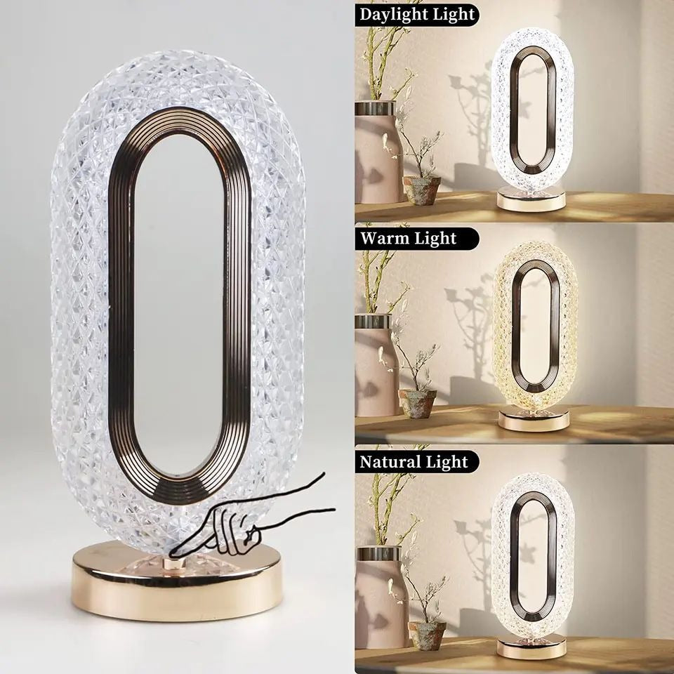 Modern Iron Crystal Table Lamp product image 7