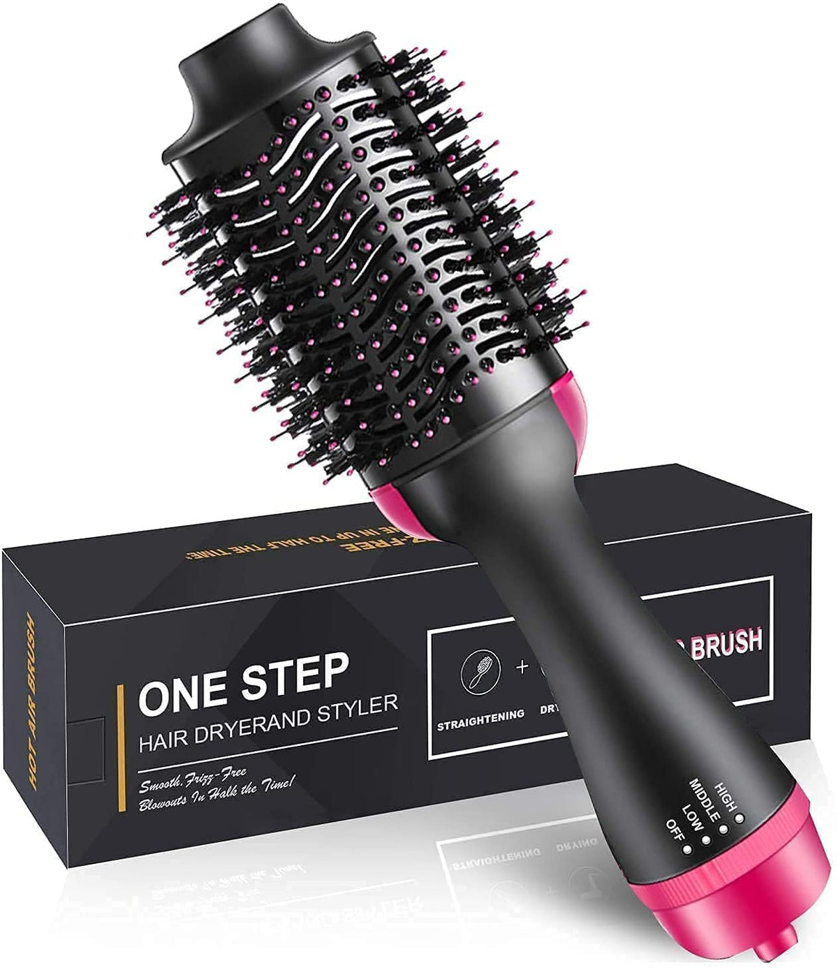 3 in 1 Hot Air Brush Hair Dryer and Styler Volumizer product image 1