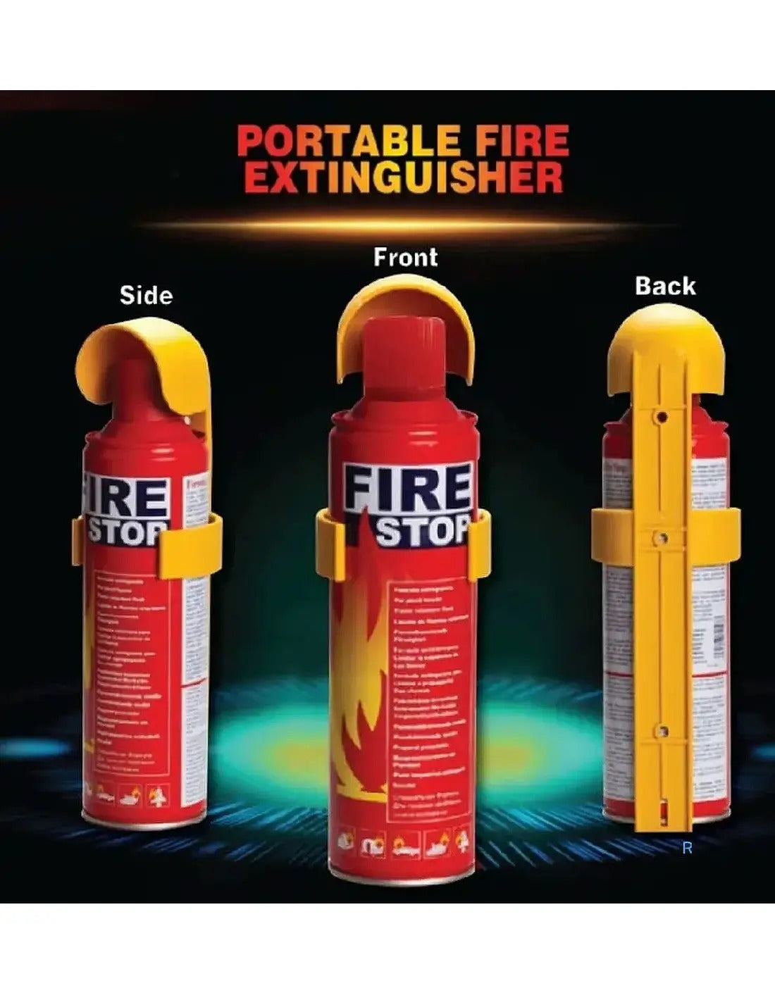 Portable Fire Safety Spray 500ml for Home, Office and Vehicle Use product image 3