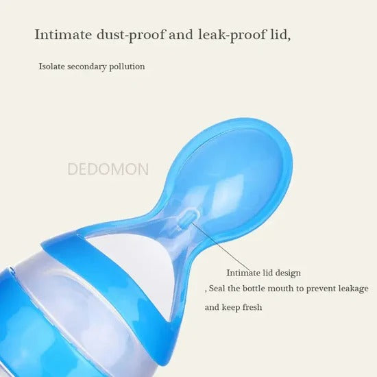 Silicone Baby Spoon Feeder Bottle product image 6