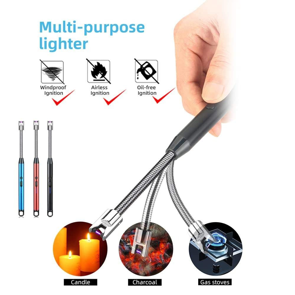 USB Rechargeable Electric Arc Lighter with Long Neck product image 7