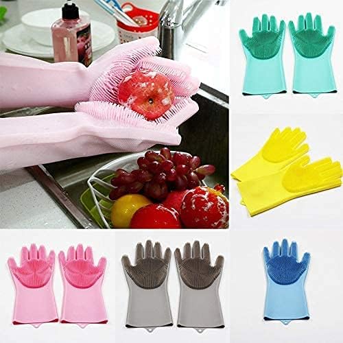 Silicone Dishwashing Cleaning Gloves product image 6