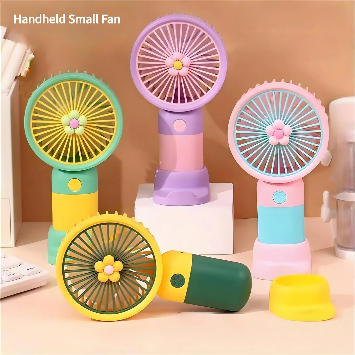 Portable Rechargeable Mini Table Fan for Home & Office product image 4