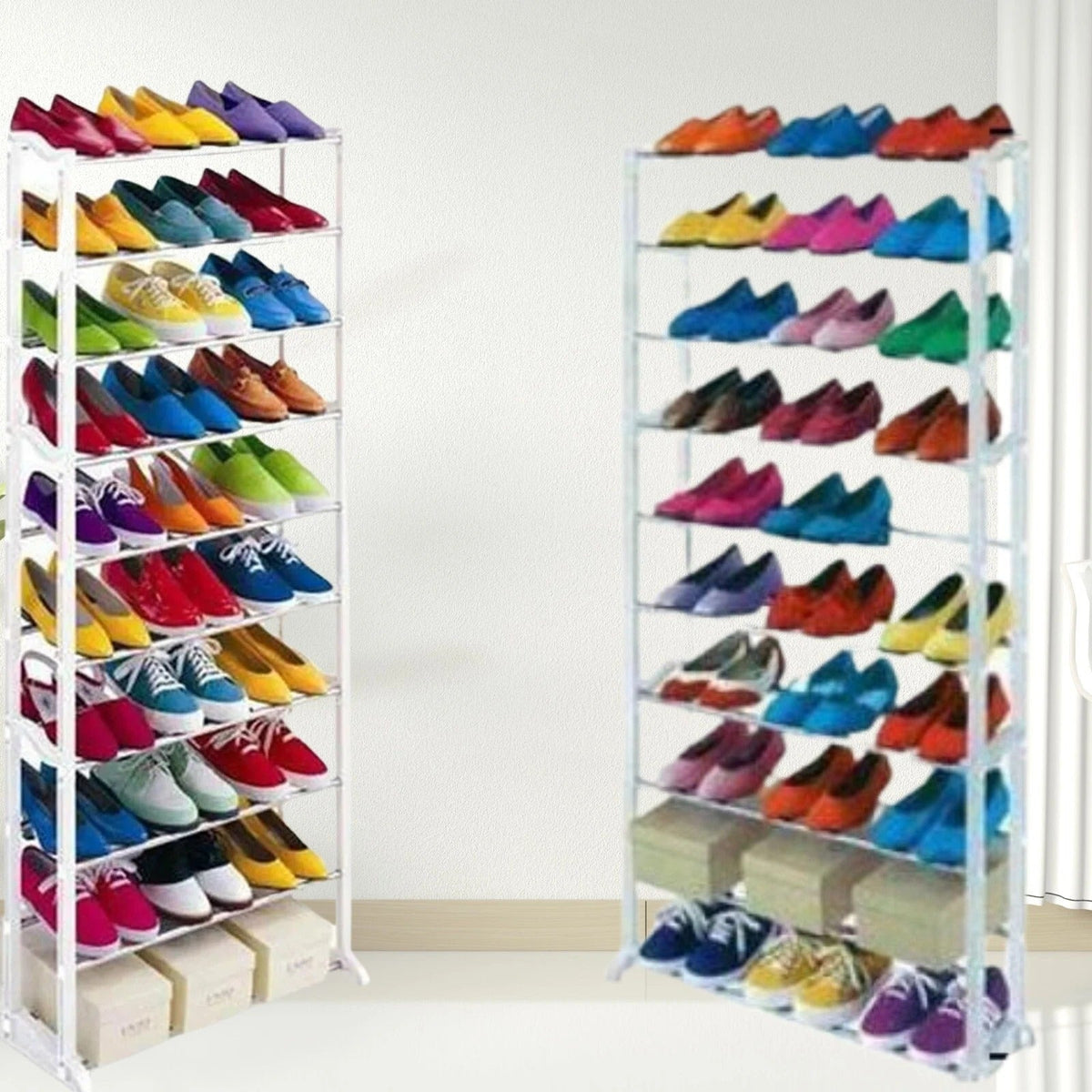 10-Tier Tall Shoe Rack Storage Organizer product image 7