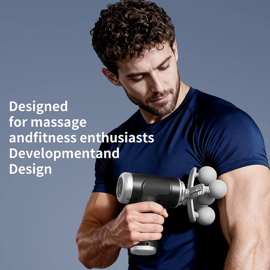 Rechargeable Massage Gun with 6-Speed Settings product image 4