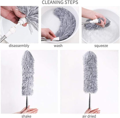 Flexible Fan Cleaning Duster with Long Extendable Rod product image 3