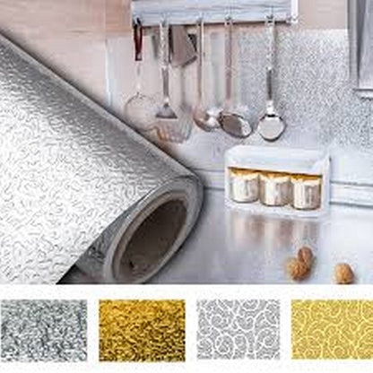 Waterproof Oil-Proof Aluminum Foil Kitchen Wall Sticker product image 9
