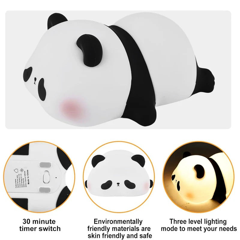 Silicone Sleeping Panda Night Lamp product image 5