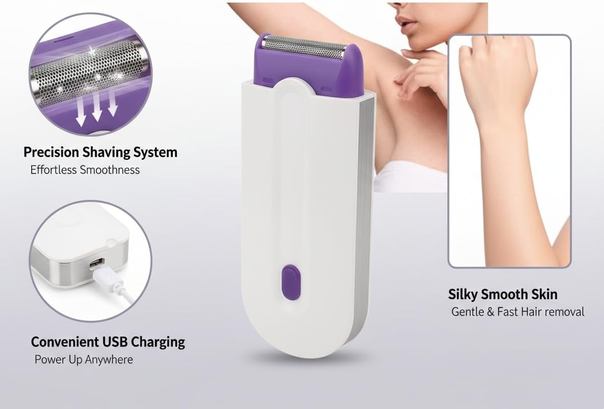 Rechargeable Electric Hair Remover with Sensor Light Technology product image 5