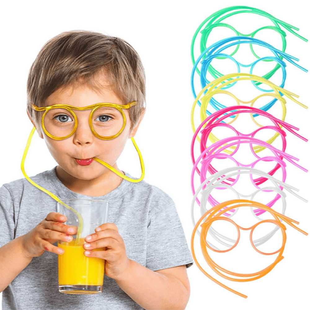 Crazy Glasses Drinking Straws for Kids & Adults product image 8