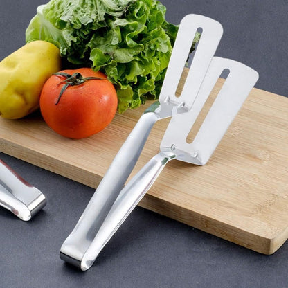 3-in-1 Stainless Steel Cooking Tongs Spatula product image 2